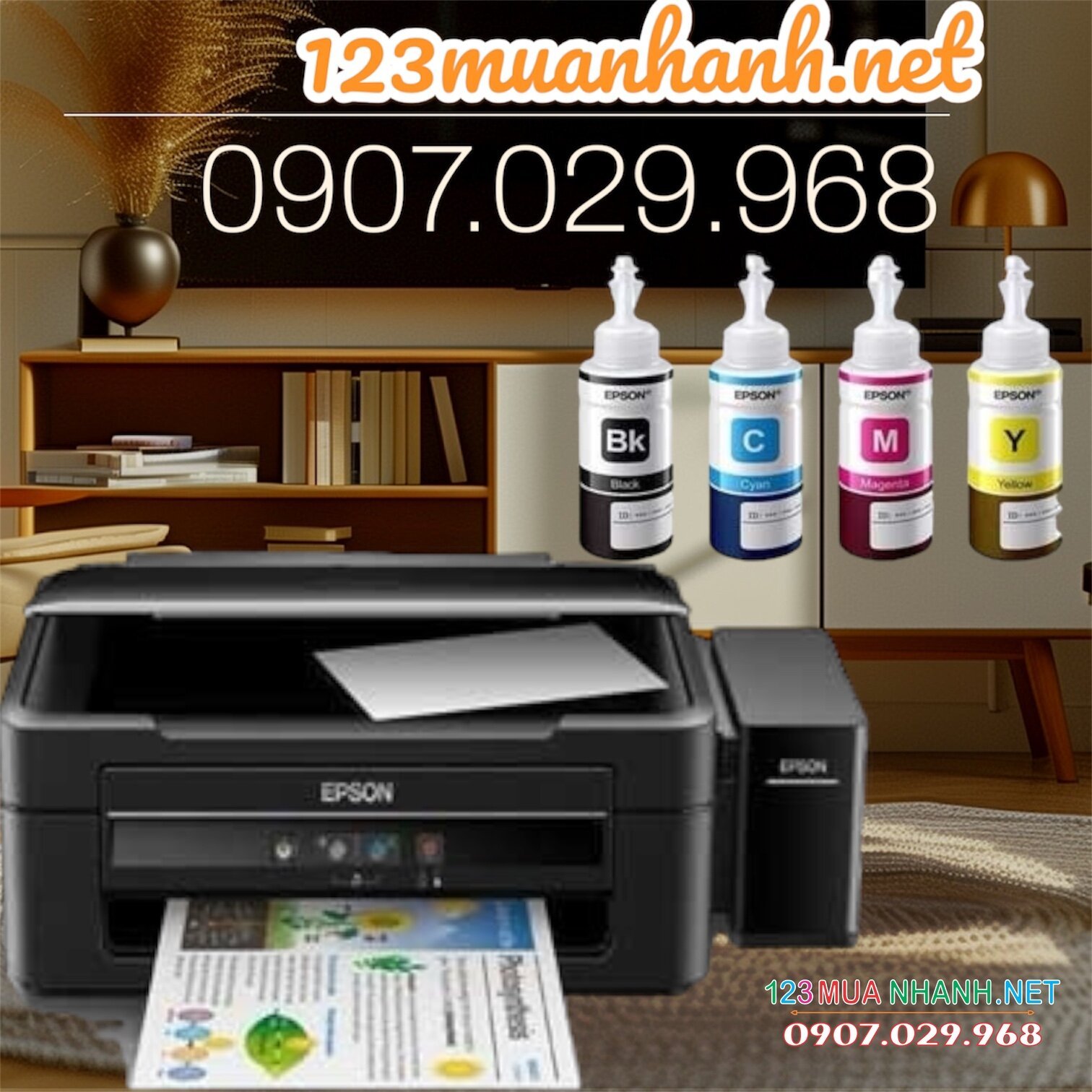 MÁY IN PHUN MÀU EPSON L310 Cũ